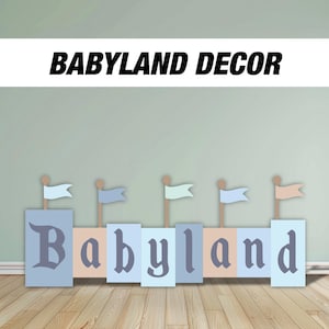 大きなベビーランドのベビーシャワー用サインデコレーション用切り抜き背景、スケッチスタンドアッププロップのスタンド、芝生用サイン、庭用サイン、背景、高解像度