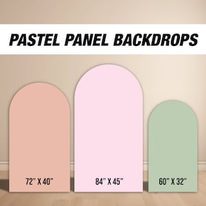 Toile de fond pour panneau vierge Toiles de fond pastel avec supports, PAS en tissu. Toile de fond coroplast 4 mm