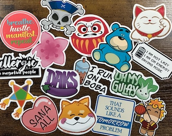 4 for 10.00 Sticker Sale Discount
