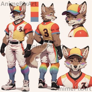 Furry Adopt -  Crypto - Furry Adoption, Reference Sheet, Fursona, Story Telling, Roleplaying Characters