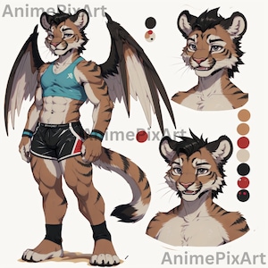 Furry Adopt -  Jomba - Furry Adoption, Reference Sheet, Fursona, Story Telling, Roleplaying Characters