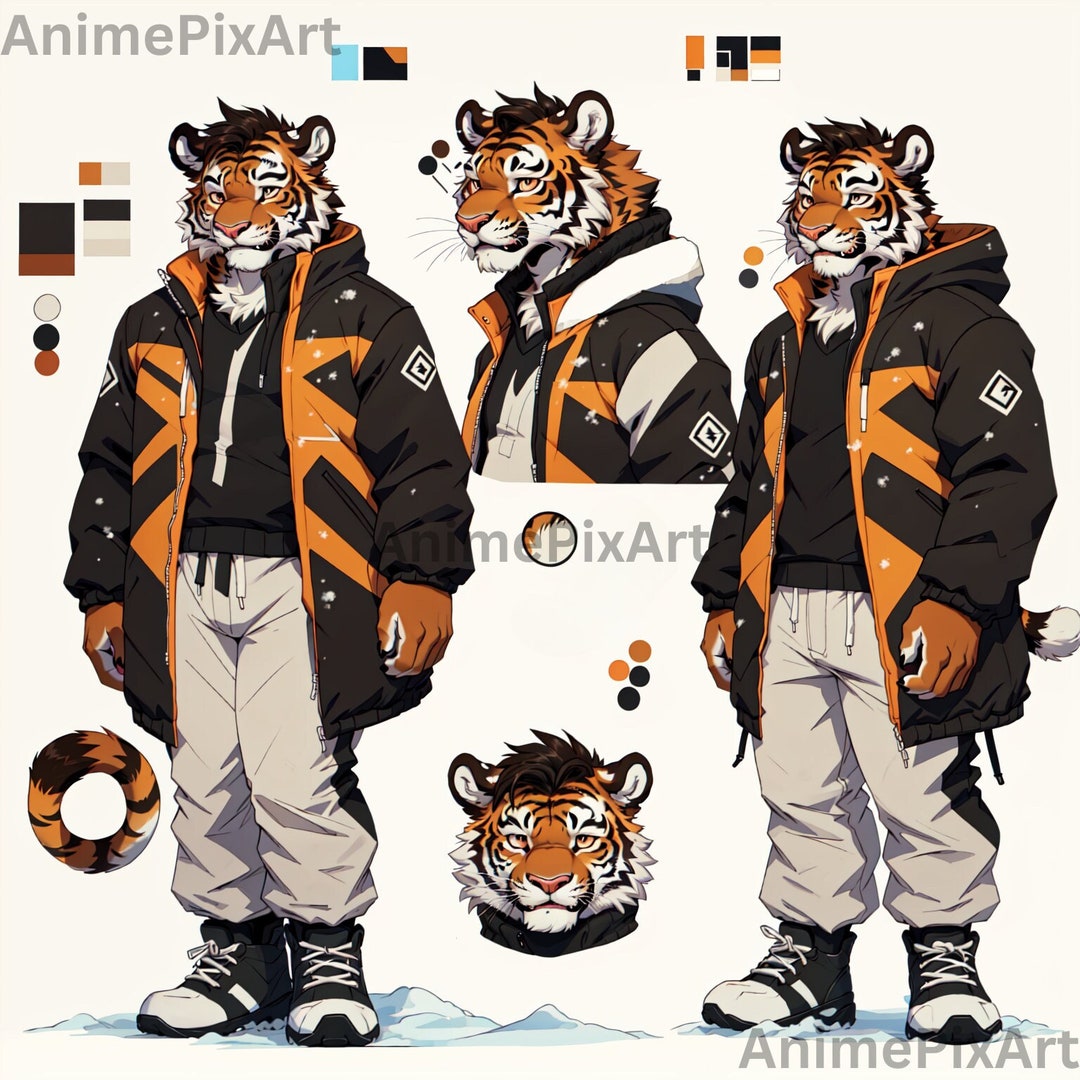 EXCLUSIVE 1x Fursona Adopt Limited Edition: Dec. 20th Emeric Tiger ...