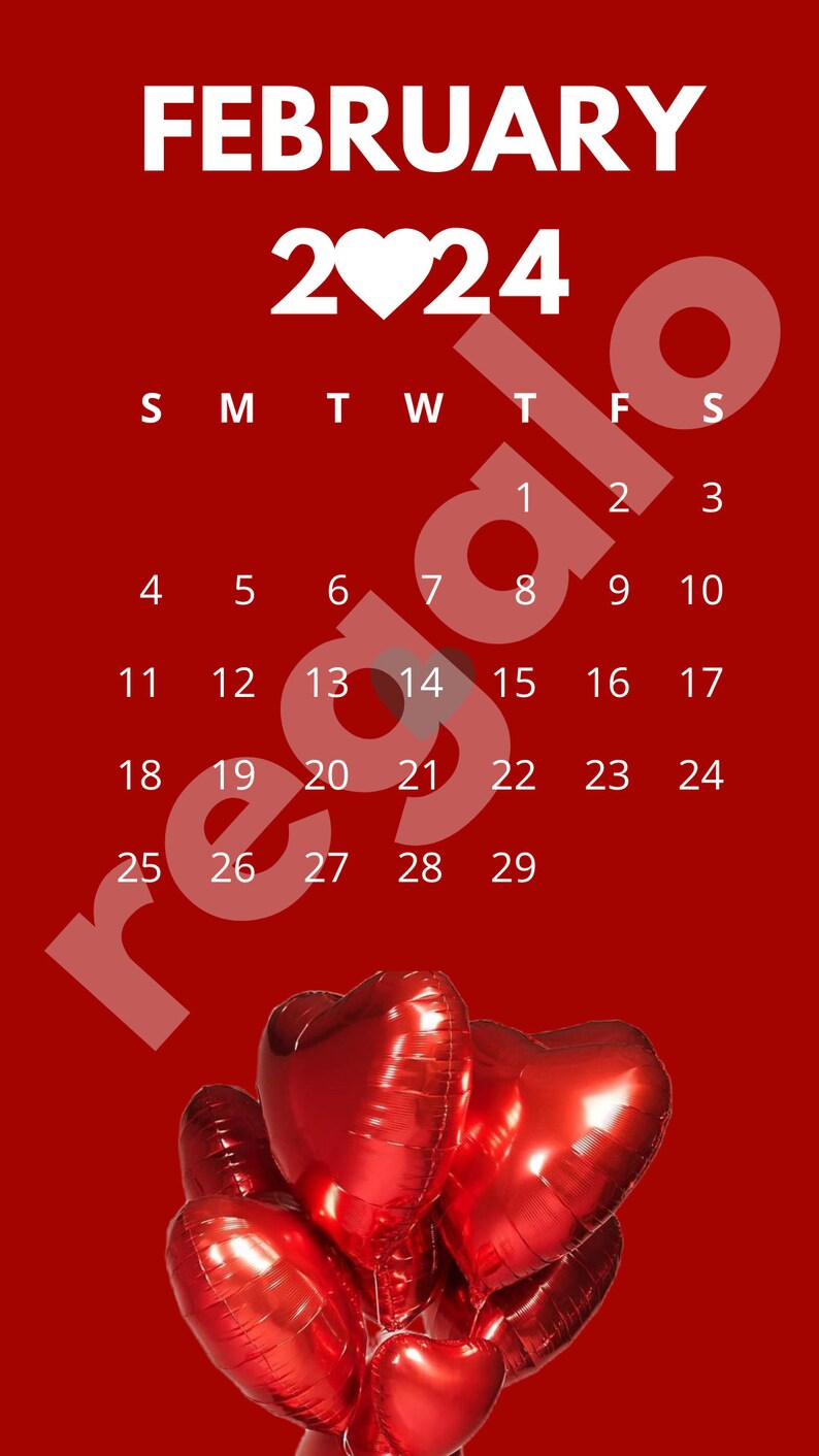 February 2025 Calendar Fillable Homeschool Calendar, Valentine's Day