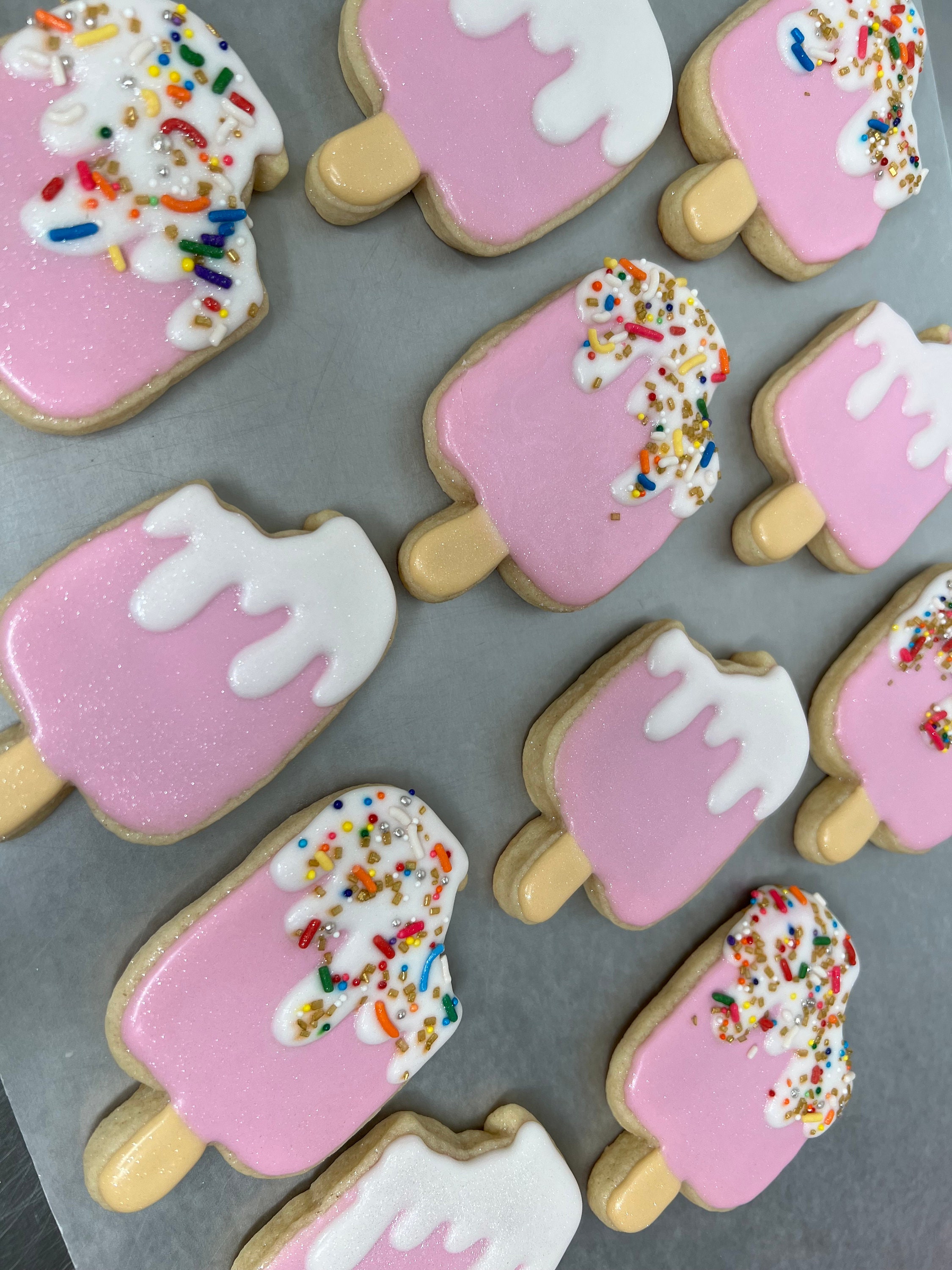 Customizable Popsicles Popsicle Cookies, Vanilla Cookies, Custom Cookies, Delicious Cookies ...