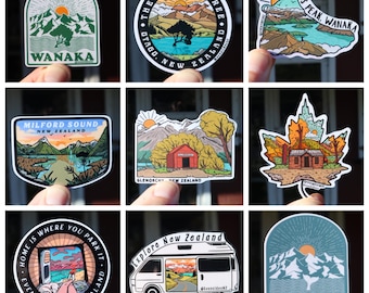 New Zealand stickers