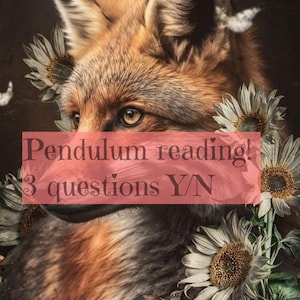Pendulum readings: 3 questions Y/N