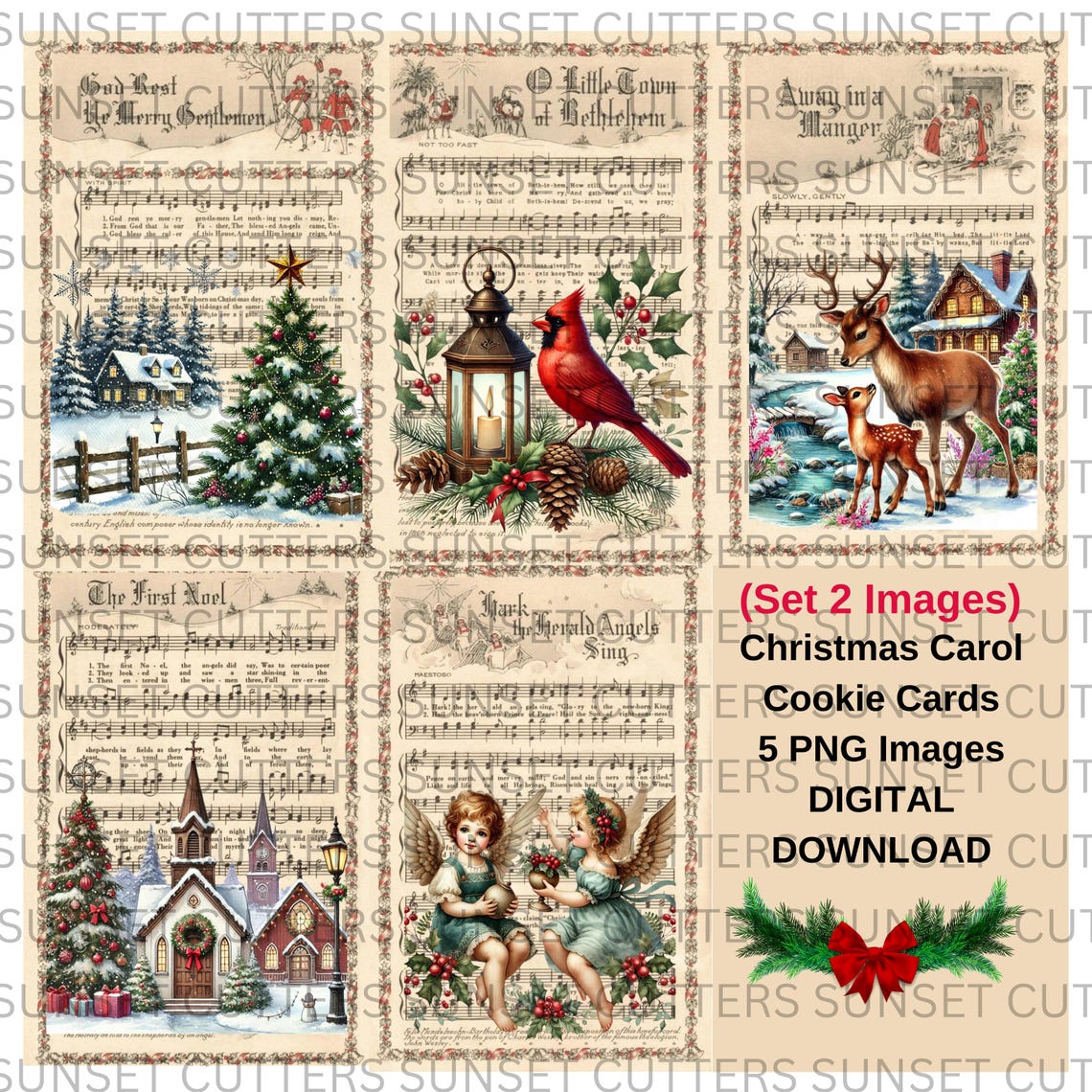 Christmas Carol Cookie PNG Images, Christmas Cookies, Holiday Cookies