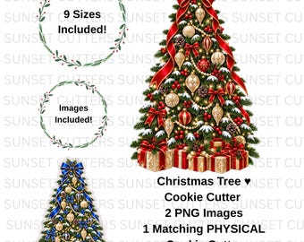 Christmas Tree Cookie Cutter, Christmas tree png, Christmas tree cutter, holiday cookie, Christmas cookie