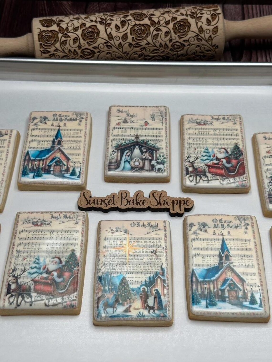 Christmas Carol Cookie PNG Images, Christmas Cookies, Holiday Cookies