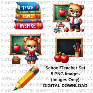 Immagini png scuola, Immagini png insegnante, Matita png, Clip art scuola, Clip art insegnante, Insegna amore ispira, Simpatico orso insegnante png, lavagna