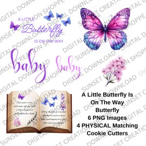 Butterfly cookie STL and PNG, Baby shower cookies, Butterfly images, STL cookie cutters, Butterfly cookie cutter, cookie cutters, stl cutter