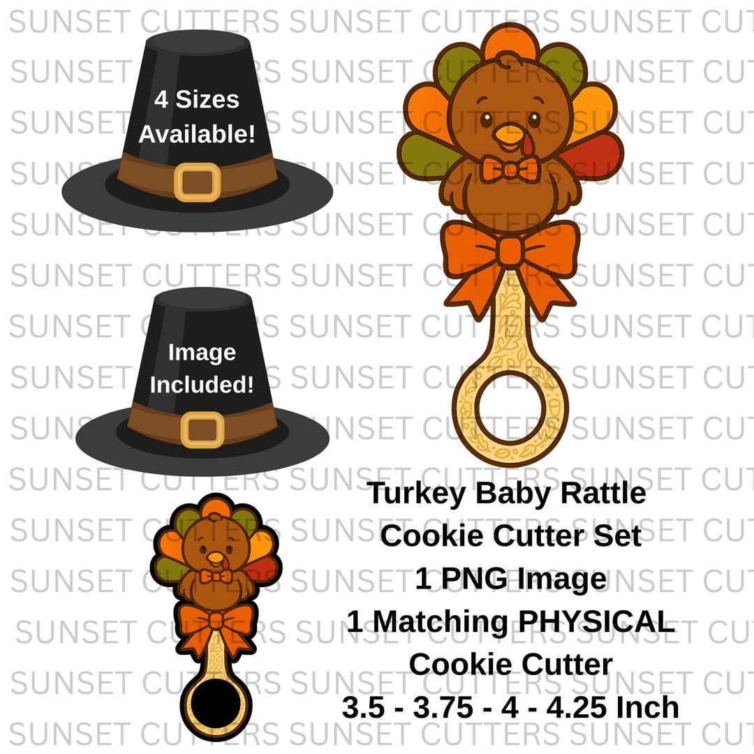 Bab Fall Rattle Baby Rattle PNG and Cookie Cutter, Baby Rattle Cutter, Turkey Baby ...