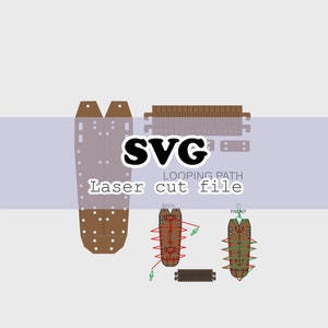 Navajo Cradleboard SVG lasergesneden bestandsornament