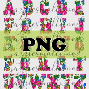 Masani sani kokum babushka oma sjaal bloemmotief varsity-lettertype bundel 26 alfabet, png