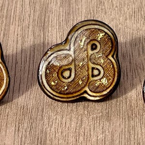 Daily Bread Gold/Silver/Copper Metal Pins