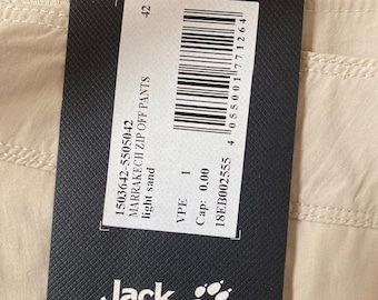 Jack Wolfskin Damen Marrakech Zip Off Hose; US Large