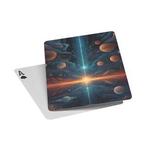 Outer Space Playing Cards for Adults Solitaire Cards Planets in Space ...