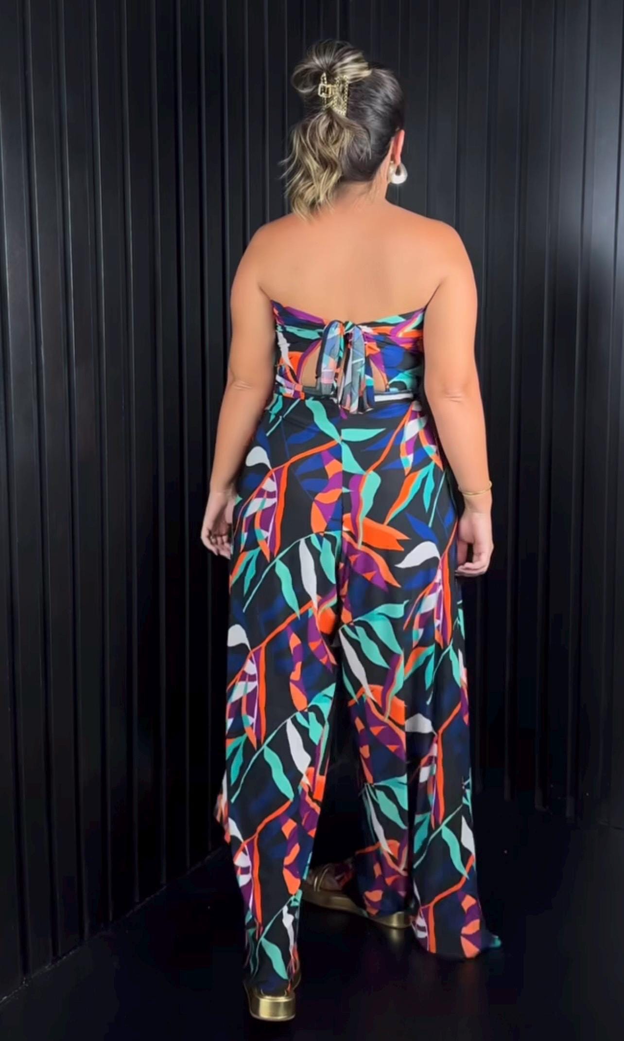 Wrap round top & matching pants