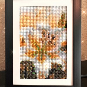 DIY Diamond Art Kit - Floral - Lily