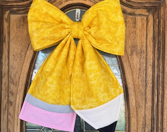 Giant Pencil Bow, Classroom Decor, Teacher Appreciation Gift