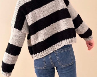 Rookie Jumper- Beginner Friendly Sweater Knitting Pattern