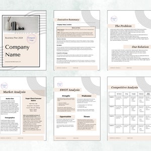 Business Plan Template | CraftedPlans: Tailored Business Blueprints