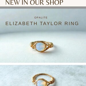 ring, opalite, Taylor swift, jewelry, crystal gems, handmade jewelry, gifts for her,