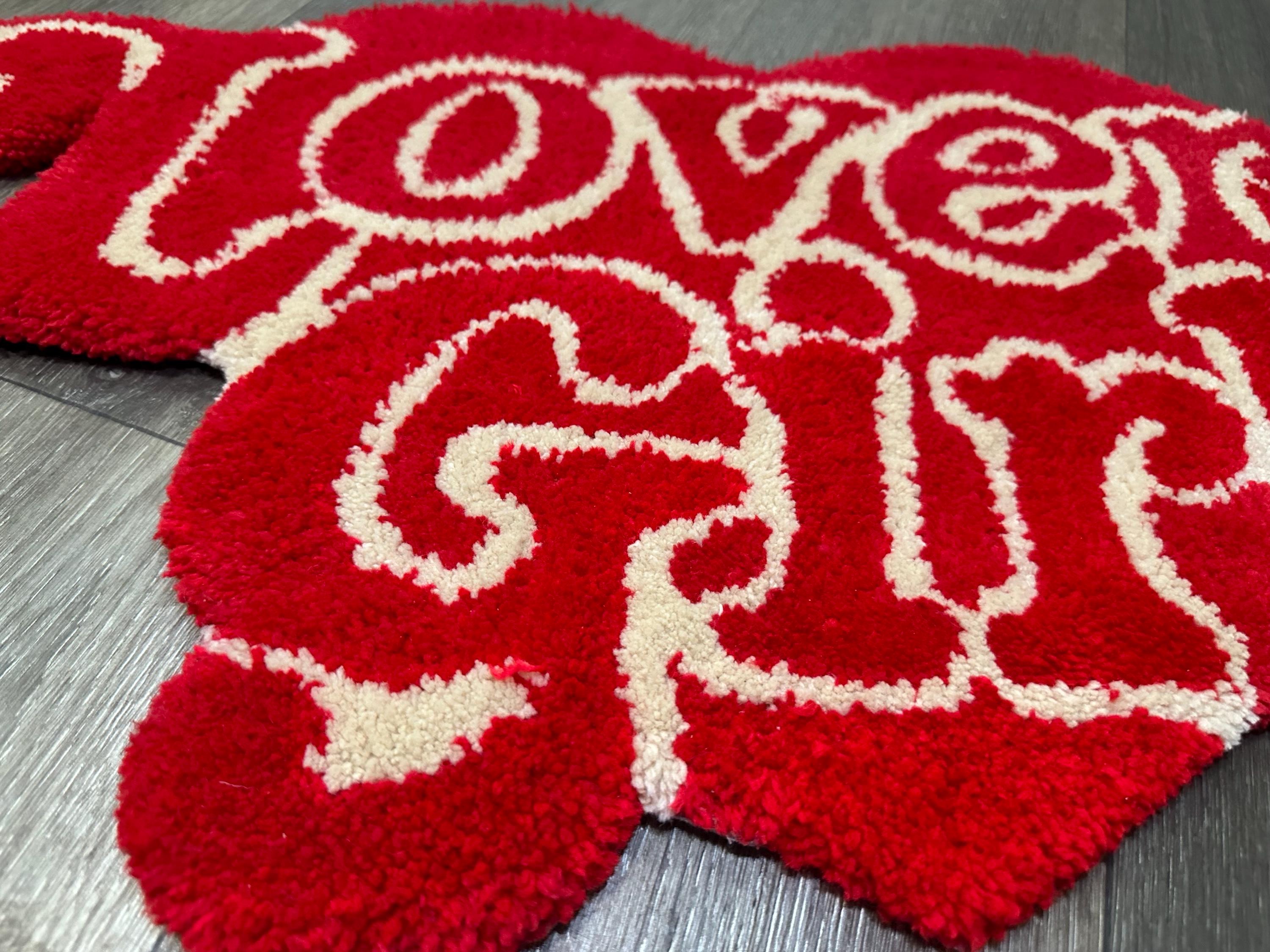 Custom Tufted Rug: Personalized Name/logo Design - Hypebeast Decor - Etsy