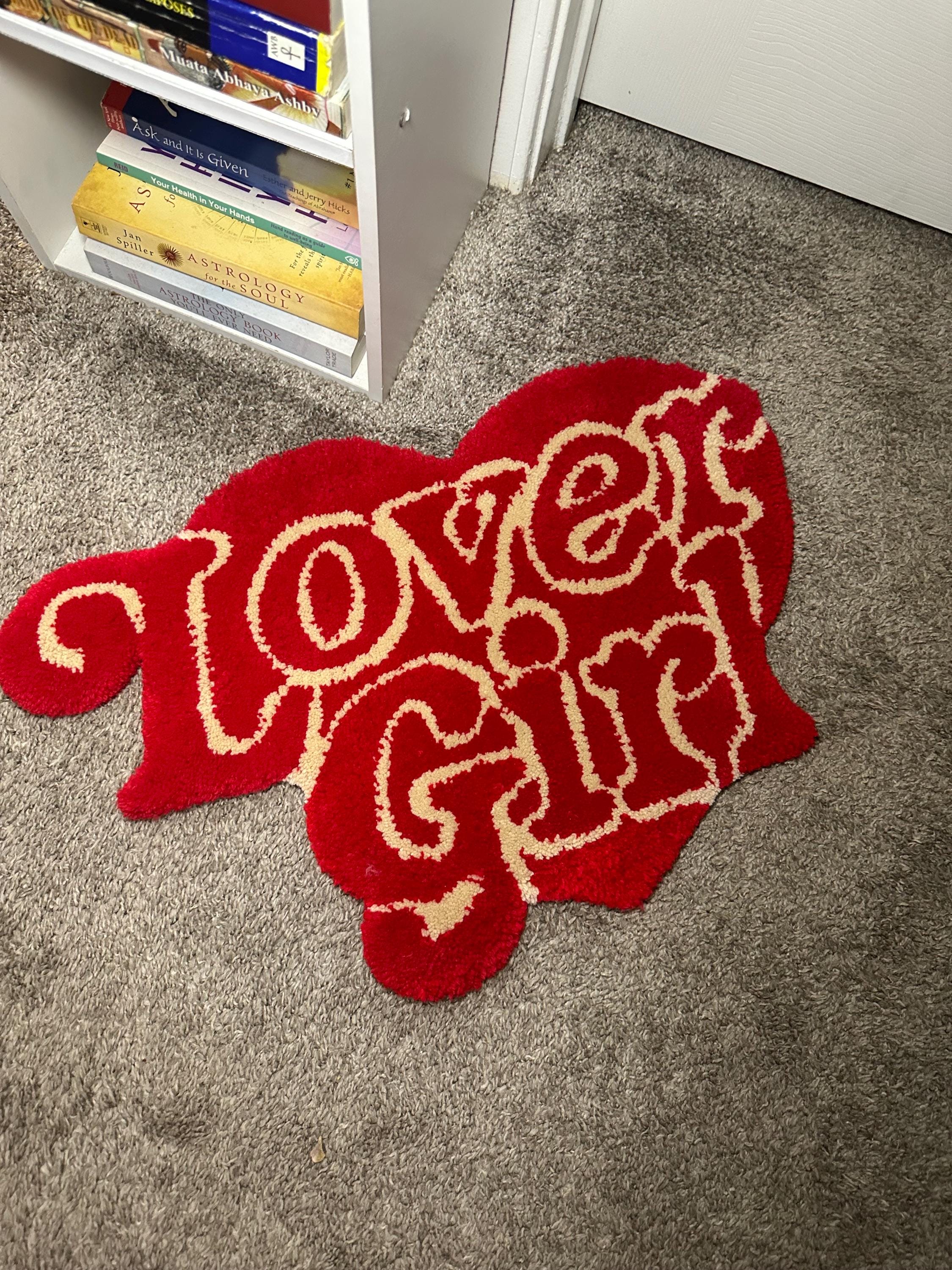 Text On Rug Custom Tufted Rug: Personalized Name/logo Design - Hypebeast Decor - Etsy