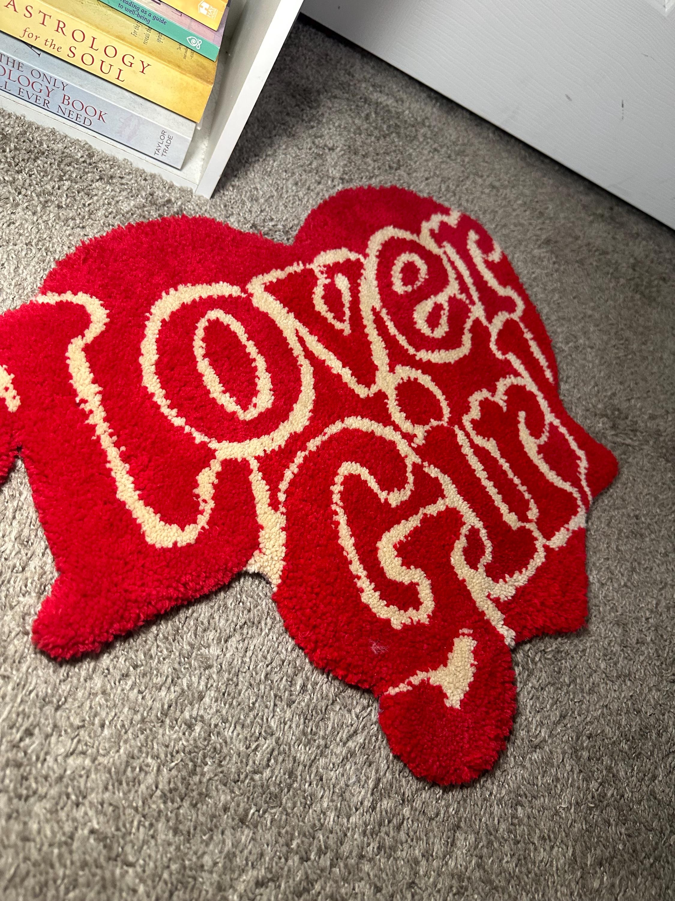 Custom Tufted Rug: Personalized Name/logo Design - Hypebeast Decor - Etsy