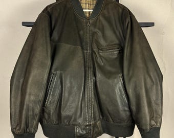 Bomber Leather Jacket