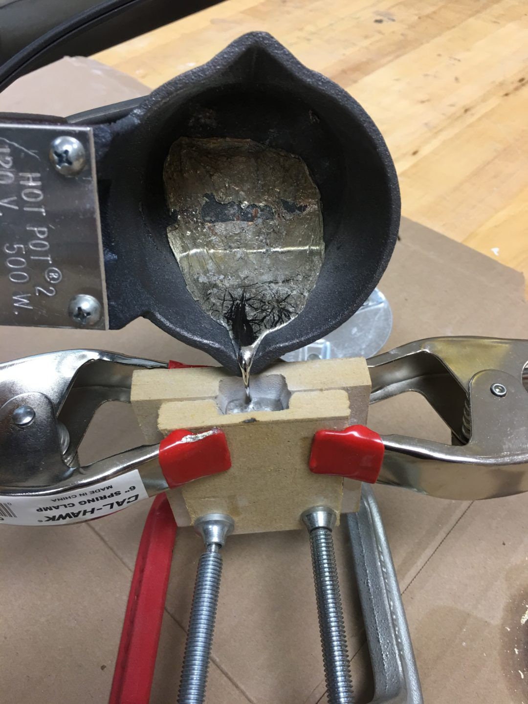 5 Lbs Excellent Pewter Ingots Casting Art Projects CLEAN Mold Solid Metalwork Metal Tin Cast