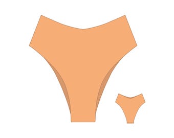 LANIKAI Bikinibroekje digitaal patroon pdf (download) Brutale dekking