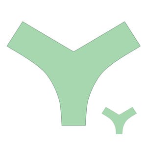 REVERSIBLE MAILE Bikini Bottom Digital Pattern PDF (download)