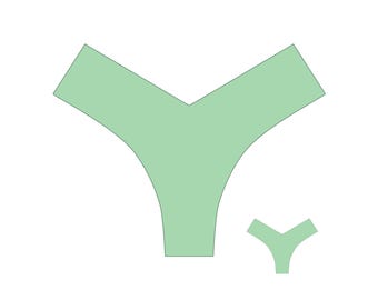 OMKEERBARE MAILE Bikinibroekje digitaal patroon pdf (download)