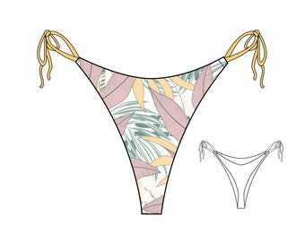 HONI bikinibroekje digitaal patroon pdf (download)