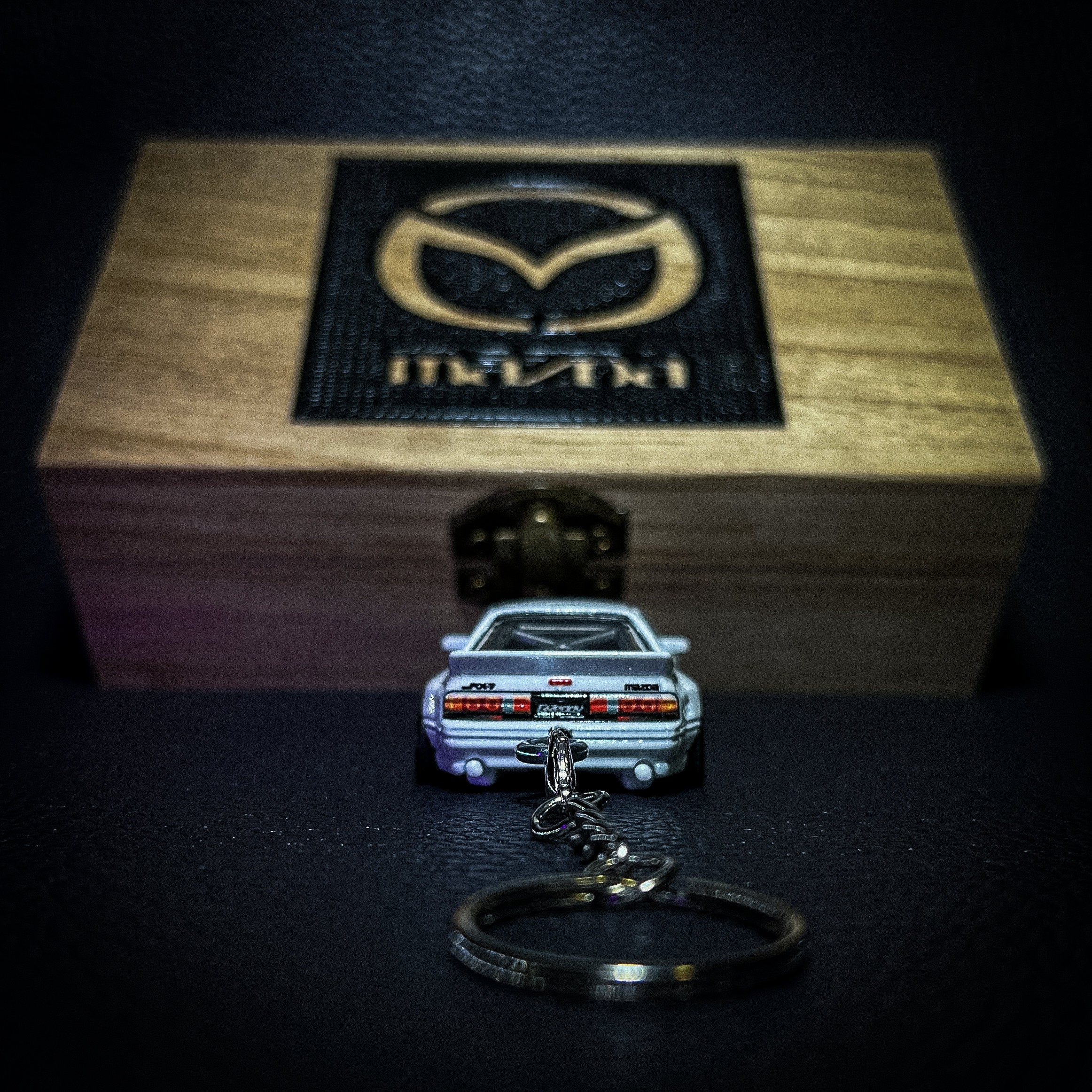 Diecast Pandem Mazda RX7 Keychain: 2nd Gen JDM, White - Etsy