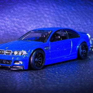 PREMIUM BMW M3 Blue Keychain