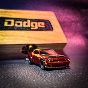 PREMIUM Dodge Challenger SRT Hellcat Copper Keychain for Birthday Anniversary