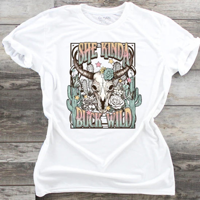 Beautiful Crazy Vintage Graphic T-Shirt For Women - Country Music Inspirational Cowgirl Tee - Casual Short Sleeve Top