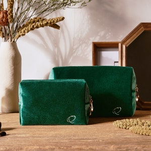 Trousse de maquillage personnalisée, Cadeau baby shower, Cadeaux personnalisés pour demoiselle d'honneur, Cadeau de mariage, Trousse de toilette de voyage, Trousse à cosmétiques, Cadeau d'anniversaire pour elle