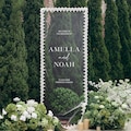 Custom Lace Wedding Welcome Sign, Romantic Sheer Fabric Wedding Banner, Personalized Ceremony Reception Signage Decor product logo