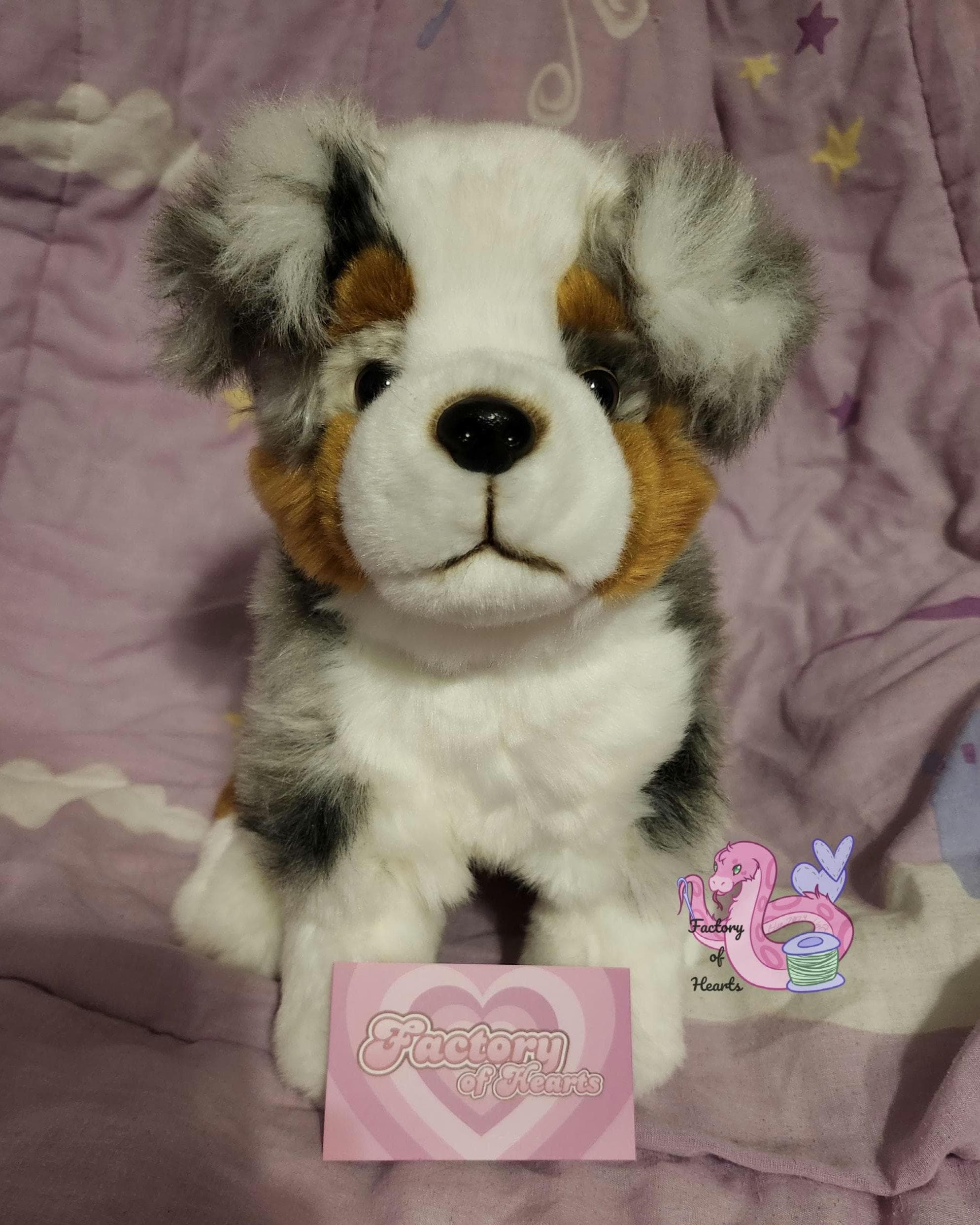 Made to Order Webkinz Inspired Signature Australian Shepherd Plush