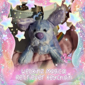 Peluche de Retriever Mágico Clásico Webkinz Hecho a Mano Personalizado imagen 10