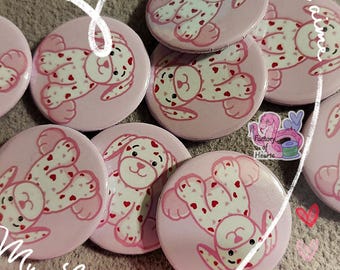 Webkinz Classic Love Puppy 32mm Button (Limited Qualities)