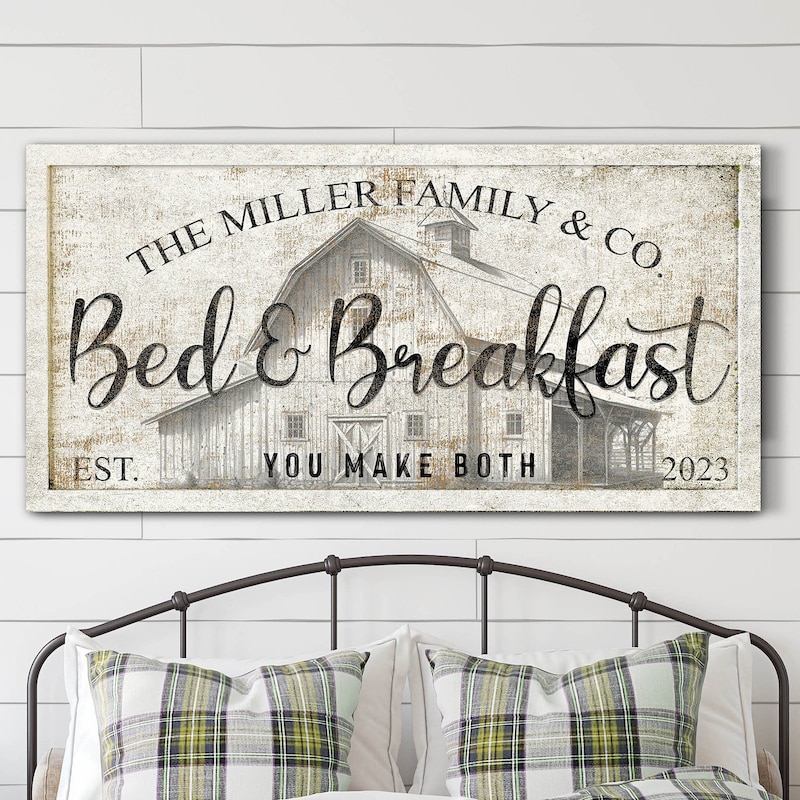 Bed and Breakfast - Etsy