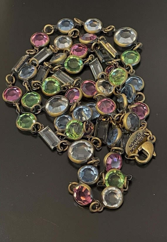 Erickson Beamon Multiple Colors Crystals Beads Do… - image 6