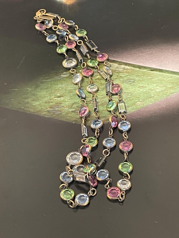 Erickson Beamon Multiple Colors Crystals Beads Do… - image 3