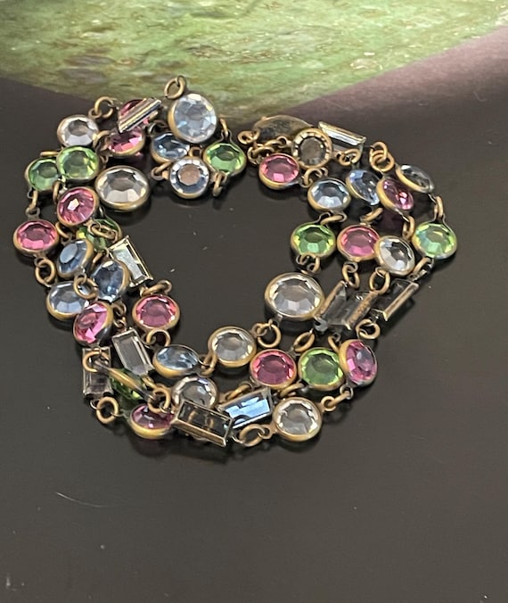 Erickson Beamon Multiple Colors Crystals Beads Do… - image 4