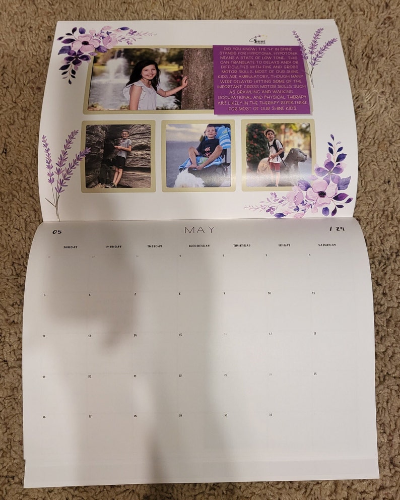 2024 SHINE SHINING STARS Calendar Etsy